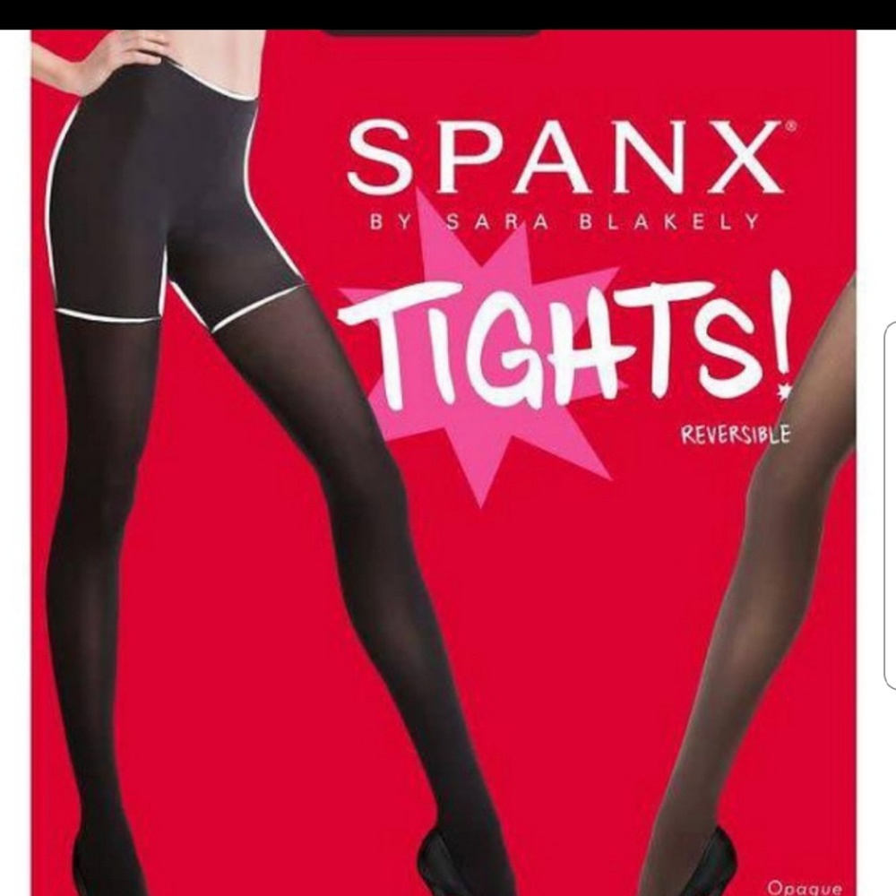 Spanx Tight End Reversible High Waisted BK/BN